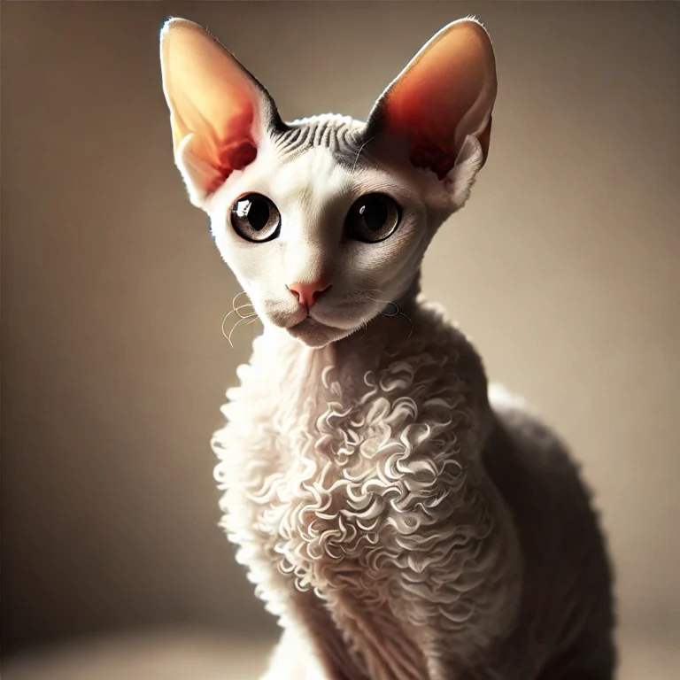 De Cornish Rex kat