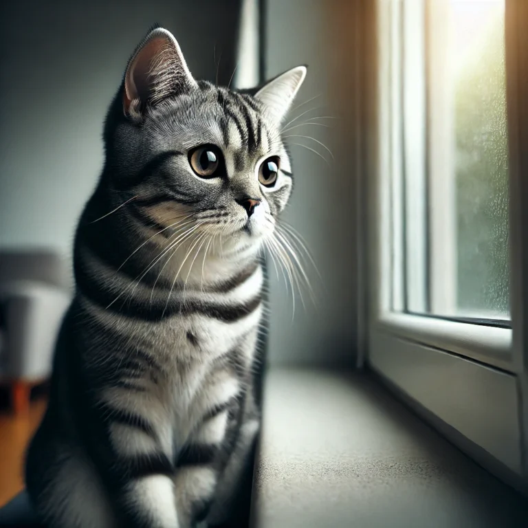 De Europese Korthaar kat