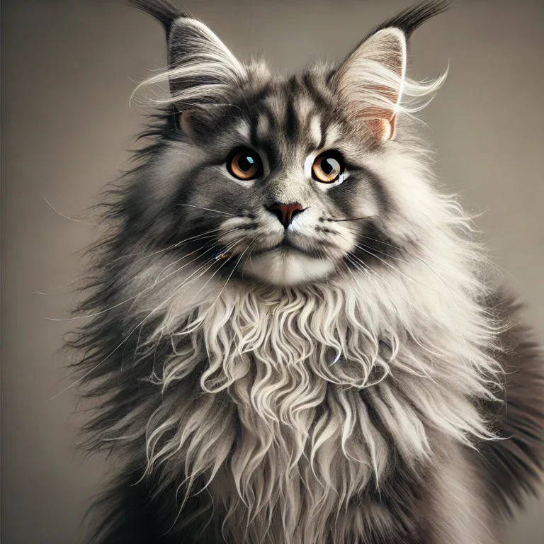 De Maine Coon kat