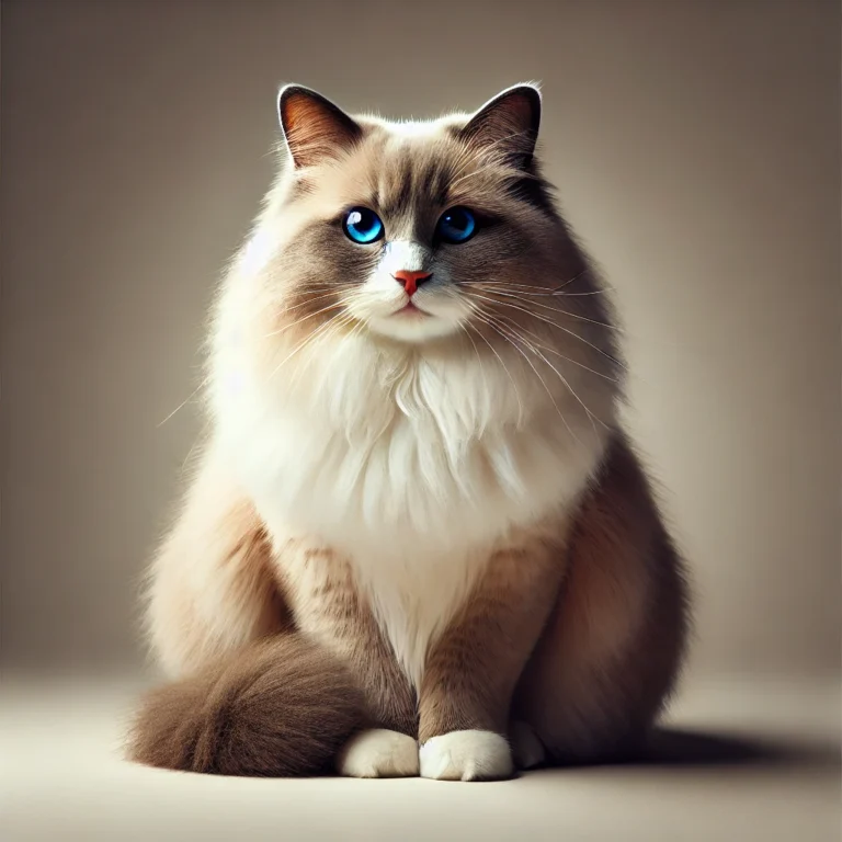 De Ragdoll kat