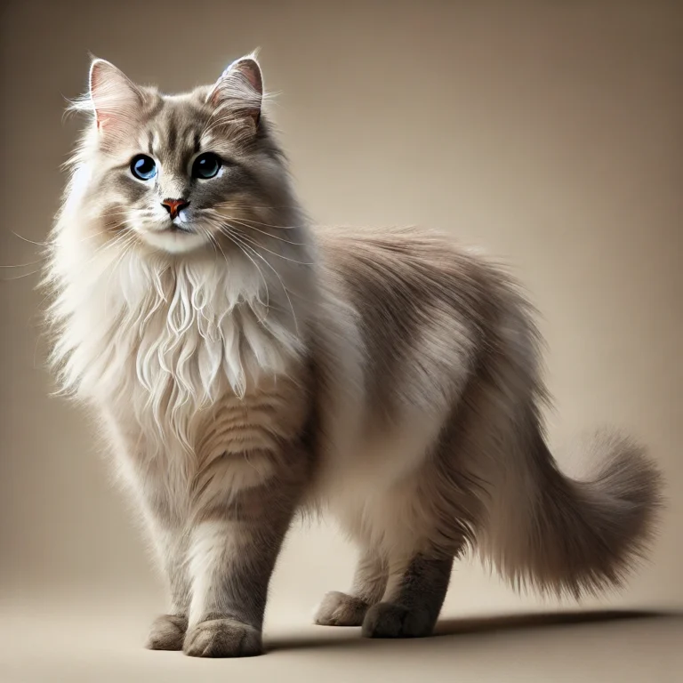 De Turkse angora kat