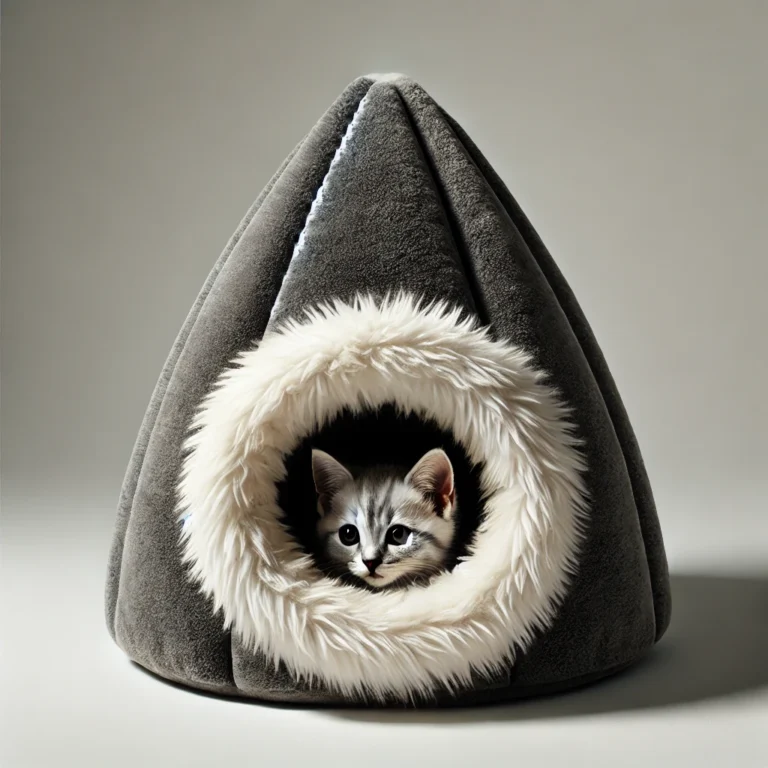 Een slaapzak als kattenmand