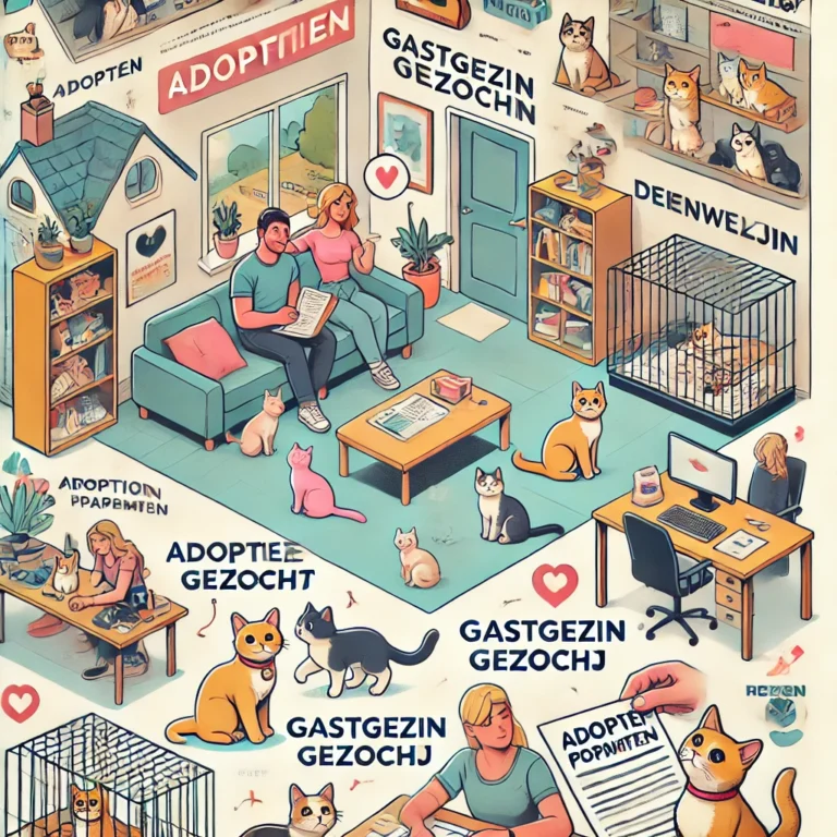 Herplaatsingsorganisaties voor katten en gastgezinnen