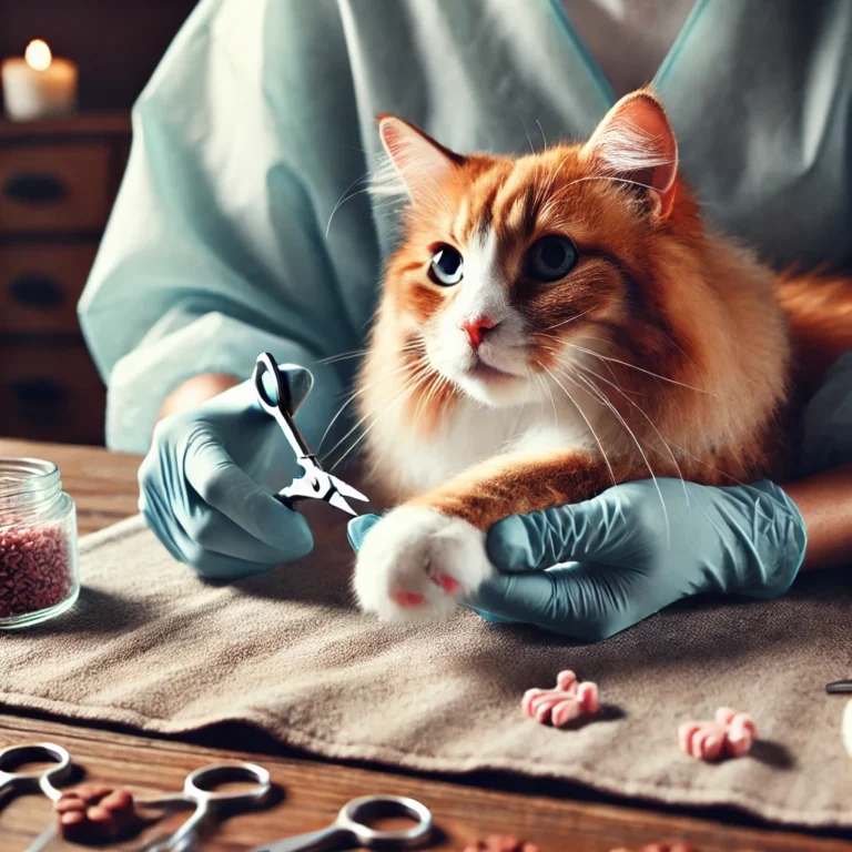 Katten nagel verzorging