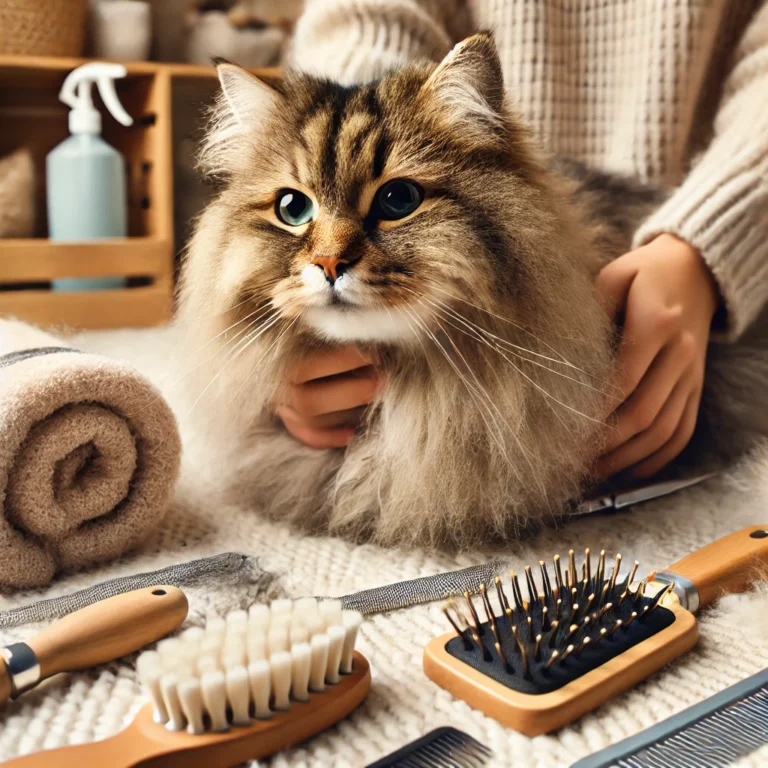 Katten vachtverzorging