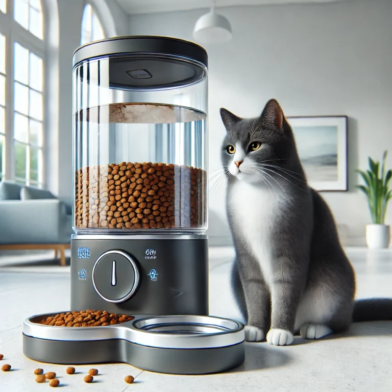 Katten voer en water automaat