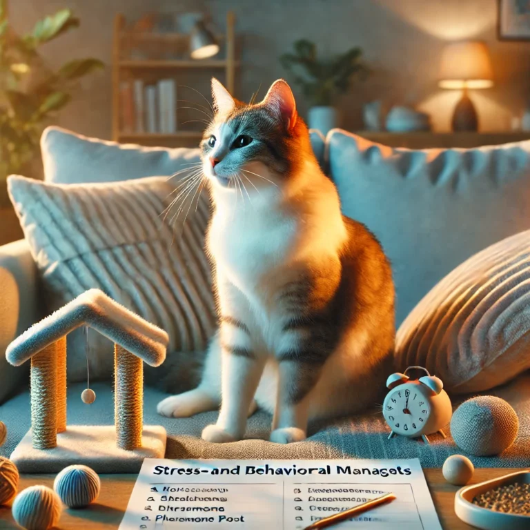 Stress- en gedragsbeheer bij katten