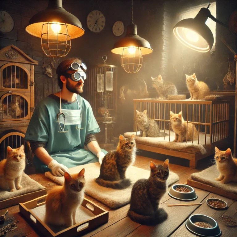 Verzorging van speciale katten