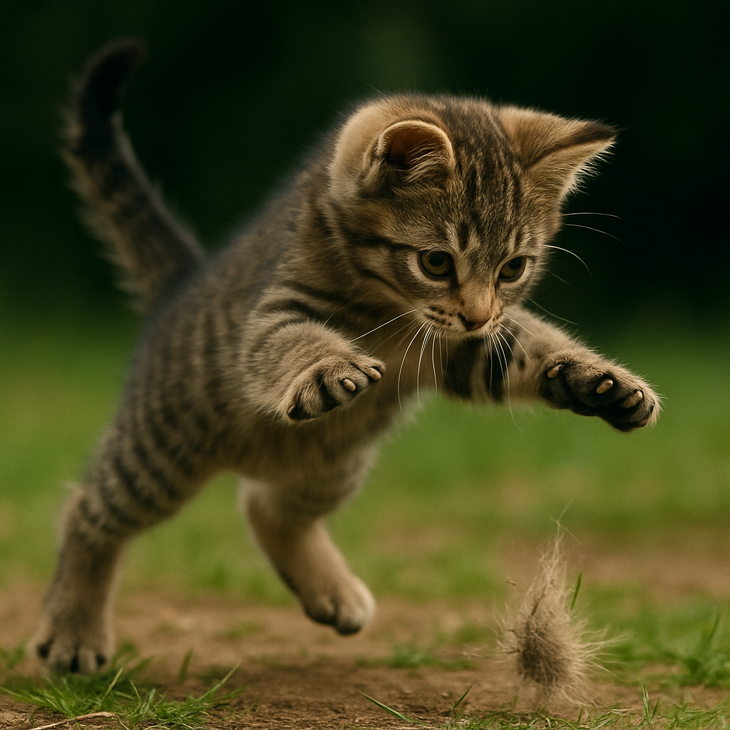 Het jachtinstinct van katten: begrijpen en begeleiden