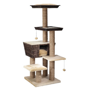 Krabpaal trend tree curacao 48x48x141cm beige