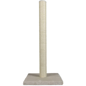 Krabpaal classic high post 40x40x90cm gebroken wit