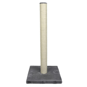 Krabpaal classic high post 40x40x90cm grijs