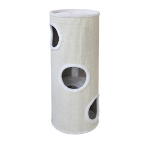 Krabpaal Trend Catdome Everlasttower 3level 37x37x100cm wit