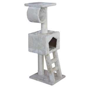Krabpaal classic cat tree abigail 40x35x109cm crème